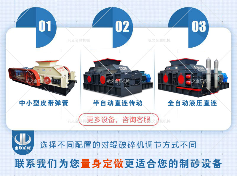 液壓對輥制砂機型號參數(shù)、市場價位多少？